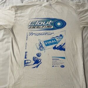 Trapstar White Men's Graphic Tee